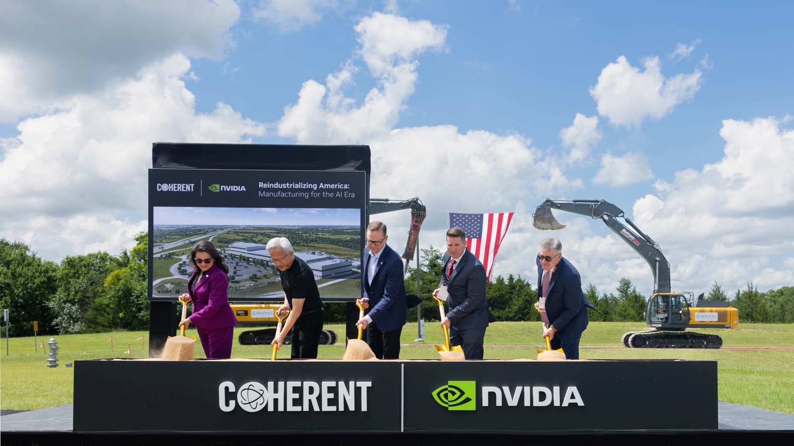 Coherent Starts Building Texas Plant to Boost AI Optical Infrastructure
